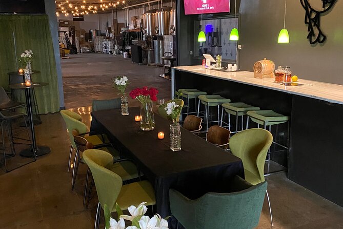 1-Hour Distillery Tour & Tasting in Dallas - The lounge, piano, and bottle design
