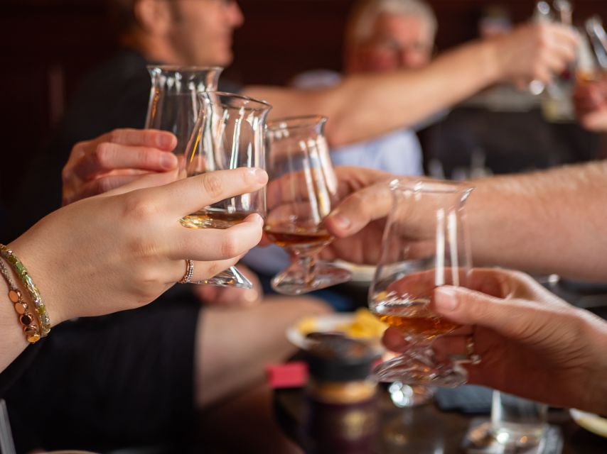 2-Hour Deluxe Whiskey & Food Tasting - A small group changes the feel