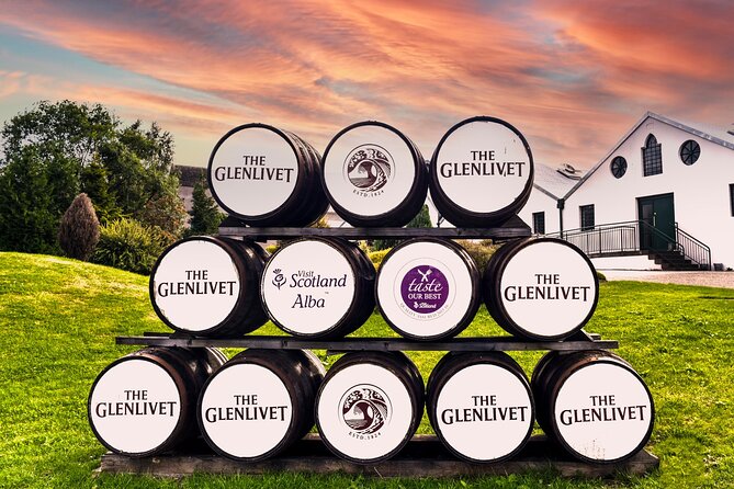 Best Scottish Whisky Distilleries Private Tasting Trip plus optional Castle Tour - Glenlivet: a polished tasting with two centuries of whisky