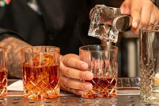Bootleg and Barrels: Tennessee Whiskey Tasting Golf Cart Tour - Standard Proof Whiskey Co. starts with unusual pours