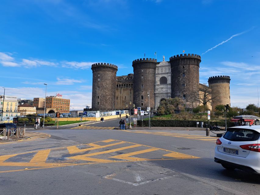 Bourbon Naples: Exclusive guide and Royal Palace pass - Castel Nuovo: a medieval fortress from the outside