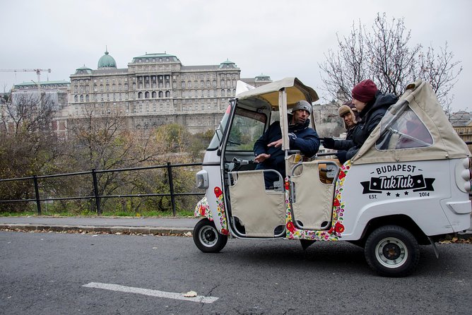 Budapest Tuk Tuk Tour with House of the Unicum Distillery Visit - Liberty Bridge, Gellért Baths, and the climb to the Citadella