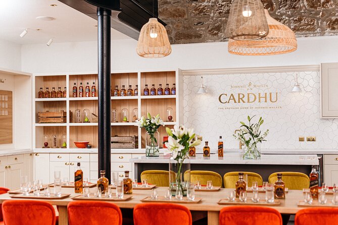 Cardhu Distillery Flavour Journey – Full sensory tour & tasting - What the 90-minute visit is designed to do