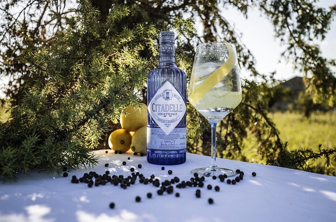 Citadelle Gin Distillery Tour in English - Juniper fields and the orangery