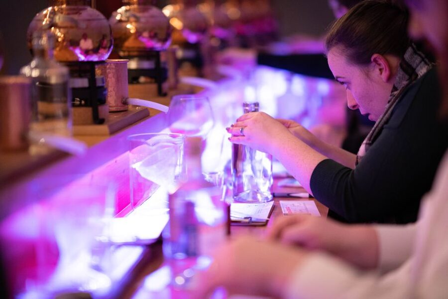 City of Aberdeen Distillery: Gin School Experience - Learning the role of juniper and botanicals