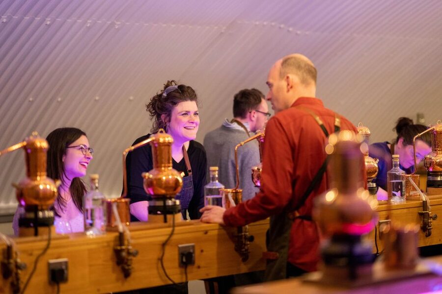 City of Aberdeen Distillery: Gin School Experience - A double G&T sets the tone