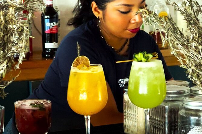Cozumel Mixology Experience at Distillery - Tacos with a strong Cozumel connection