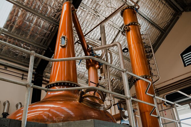 Distillery Daily Tour - The Barrel House and the Husk Rum flight