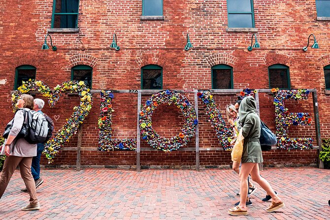 Distillery District Breakfast Tour - Coffee, breakfast sandwiches, and cookies