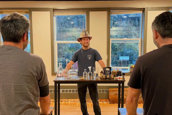 Distillery Tour and Signature Bottle Infusion Experience - The first hour: fire station stories and house spirit tastings