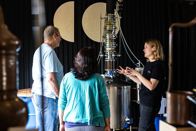 Distillery Tour - Local plants give the tasting a sense of place