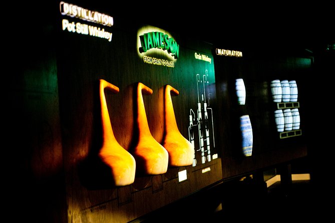 Dublin Jameson Distillery Bow St. Tour and Tasting 45 mins - Three rooms that explain the Jameson method