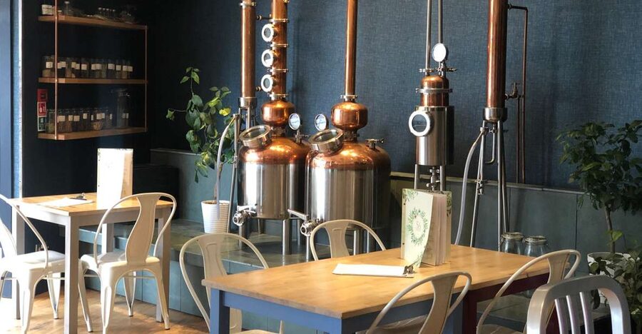 Edinburgh: Gin Tour & Tasting - South Loch Distillery - Meeting the copper stills and the South Loch story