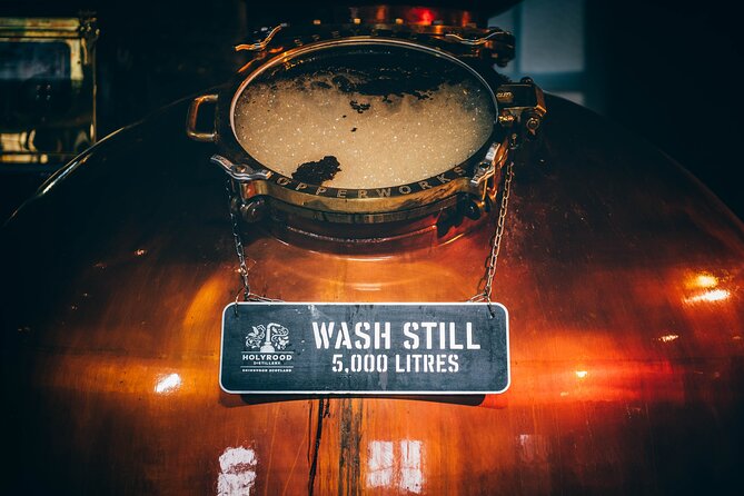 Edinburgh: Holyrood Distillery 'Journey to Whisky' Tour & Tasting - What happens during the one-hour visit