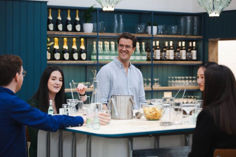 Edinburgh: Lind & Lime Gin Distillery Tour & Tasting - Looking at the botanicals and the big still