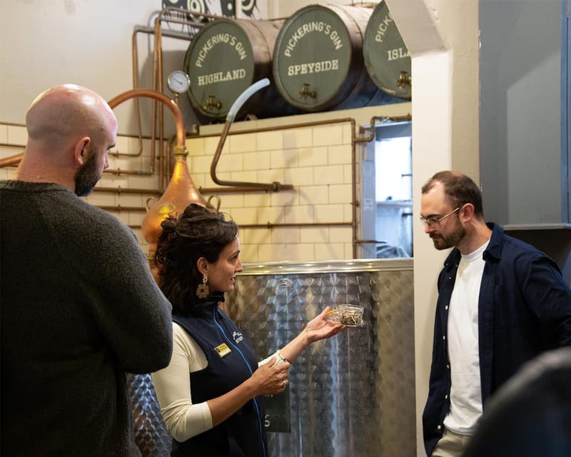 Edinburgh: Pickering's Gin Jolly Tour (Distillery & Tasting) - Key points at a glance