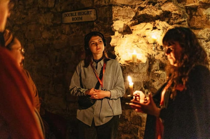 Edinburgh: Underground Vaults Evening Ghost Tour with Whisky - Descending into Blair Street Underground Vaults