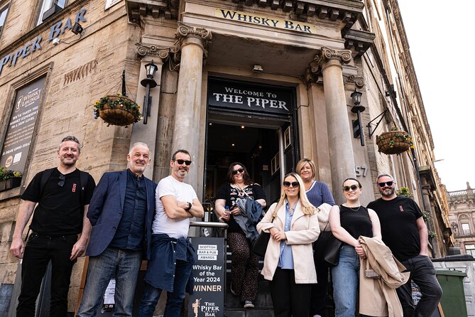 Explore Glasgow: Scottish Rogue Whisky Walking Pub Crawl - The Scotch Malt Whisky Society on Bath Street