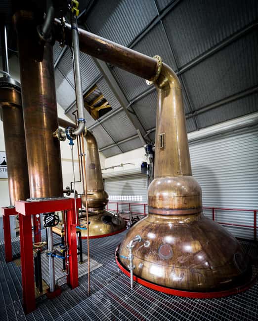 Falkirk: Distillery Tour with Whisky Tasting - The Cooperage display and the craft of the barrel
