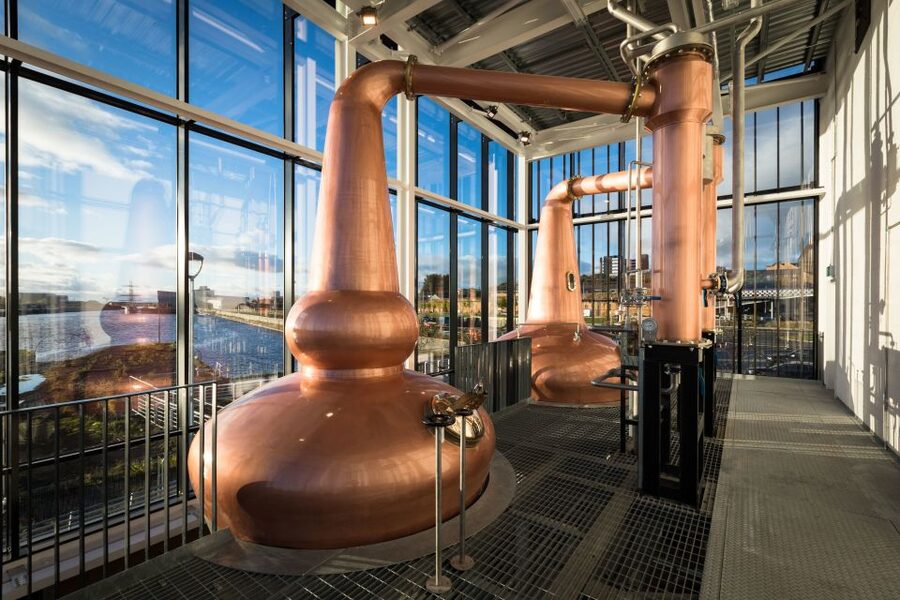 Glasgow: Clydeside Distillery Tour and Whisky Tasting - The Still House and its River Clyde view