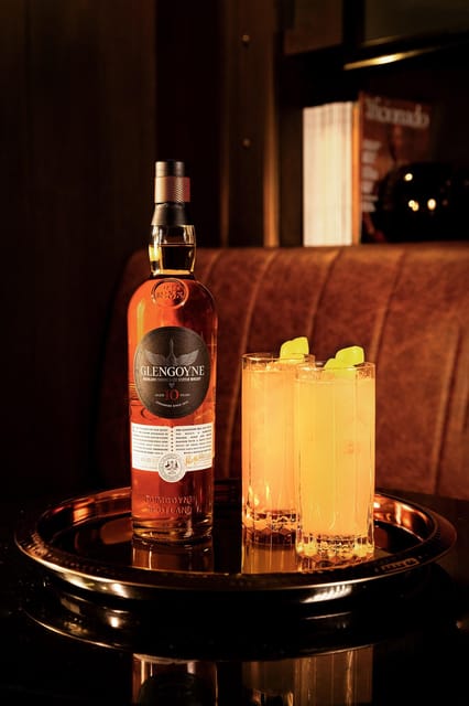 Glasgow: Secrets & Summer Serves at Glengoyne Distillery - The tasting room: Glengoyne 10 and 15 Year Old