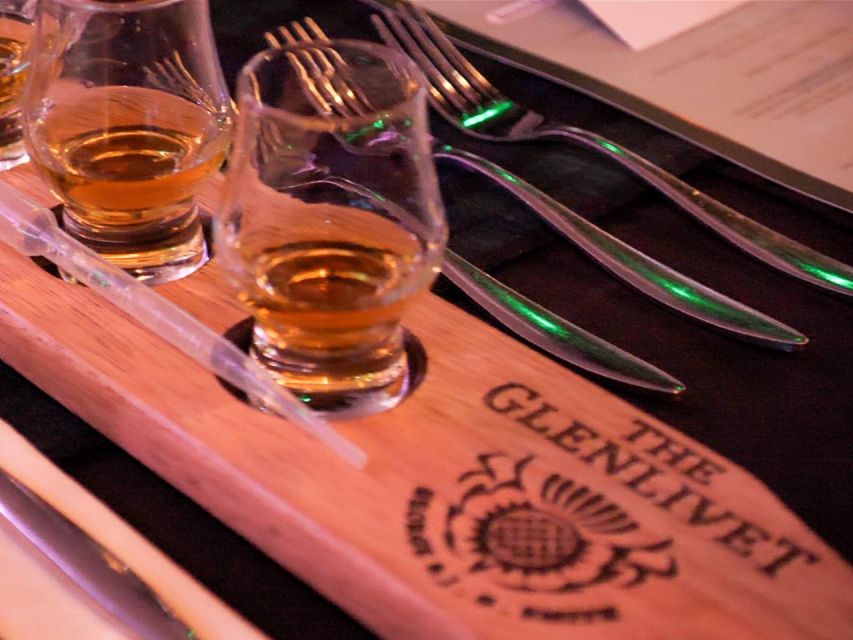 Glasgow: Whisky Flight at contemporary Scottish venue - Food options worth considering