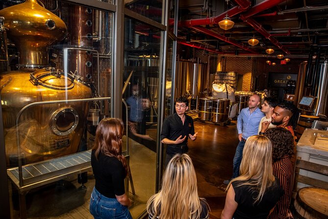 Great Jones Distilling Co. NYC Craft Whiskey Tour and Tasting - Checking in at 686 Broadway