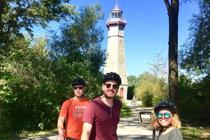 Guided Bicycle Tour - Toronto Waterfront, Island and Distillery - Ireland Park and the Toronto skyline