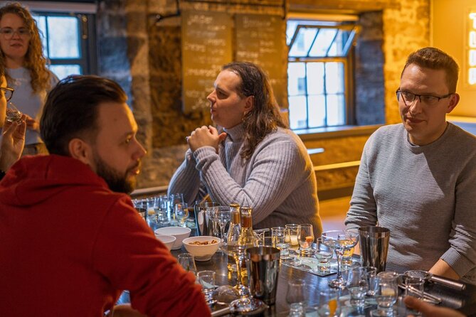 Holyrood Distillery Gin Tasting Experience - Testing your nose in the Spirits Lab