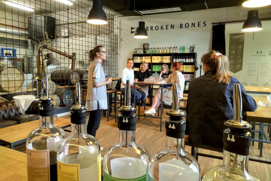 Ljubljana: Broken Bones Distillery Guided Tasting - Meeting the guide and hearing the distillery story