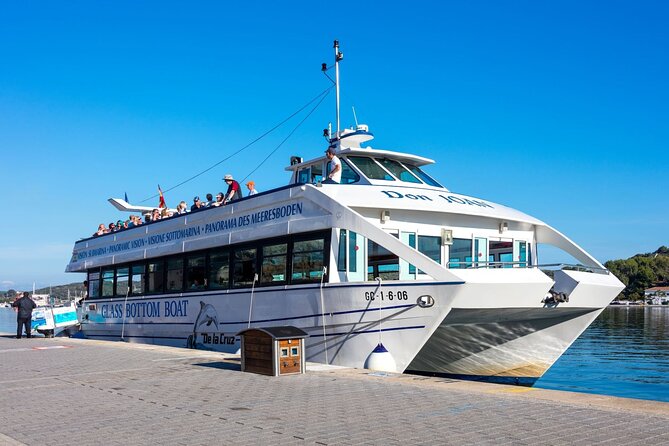 Mahon Harbour Boat Tour with Mahon Market and Gin Distillery - Mahon Harbour by glass-bottom boat