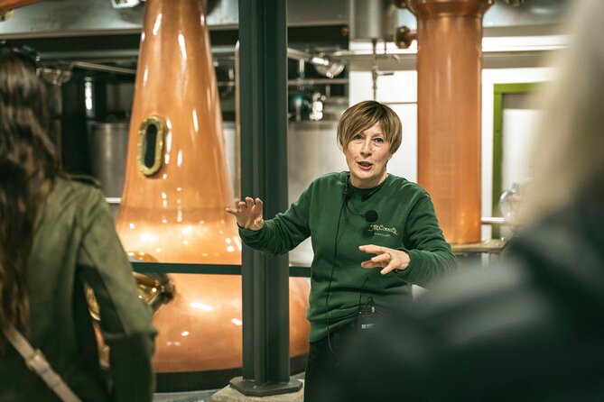 McConnell's Distillery Experience with Tasting - Tasting new make, five-year whisky, and sherry cask