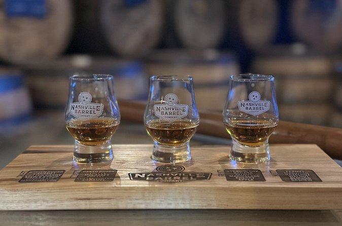 Nashville Barrel Co "Flight from the Barrel" Whiskey Tasting - The Heathcote Avenue distillery setting