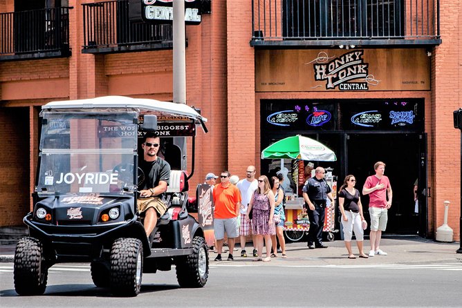 Nashville Brewery & Distillery Tour by Golf Cart - Choosing between speed and time at each venue