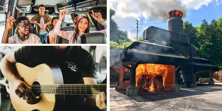 Nashville: Jack Daniel's Distillery Tour with BBQ and Music - Reaching Lynchburg with music and trivia