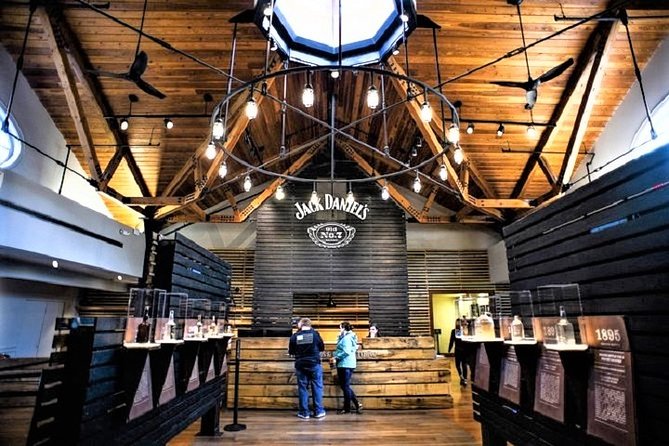 Nashville to Jack Daniel's Distillery Bus Tour + Whiskey Tastings - Whiskey tasting in the George Green Barrel House