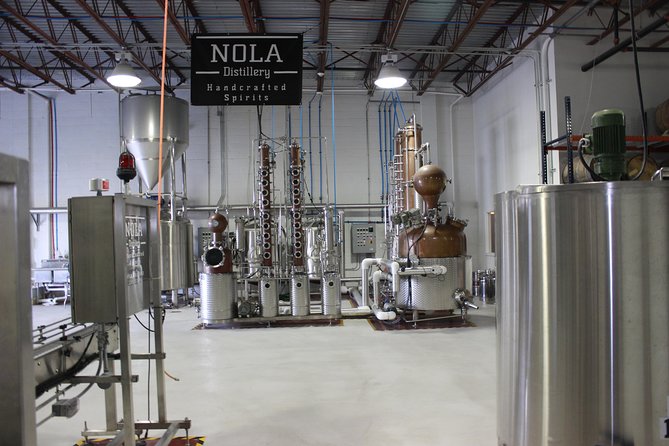 NOLA Distillery Tour - Inside the NOLA Distillery on Tchoupitoulas Street