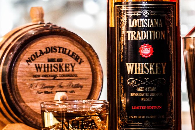 NOLA Distillery Tour - The tasting: vodka first, with bourbon and gin possible