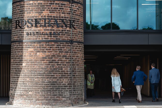 Official Guided Distillery Tour and Whisky Tasting near Edinburgh - The glass-fronted still house and three copper stills