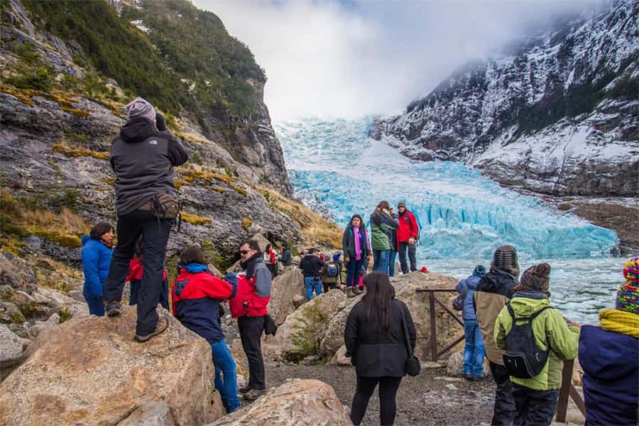 P. Natales: Balmaceda & Serrano Glaciers with Lunch & Whisky - Balmaceda Glacier from the water