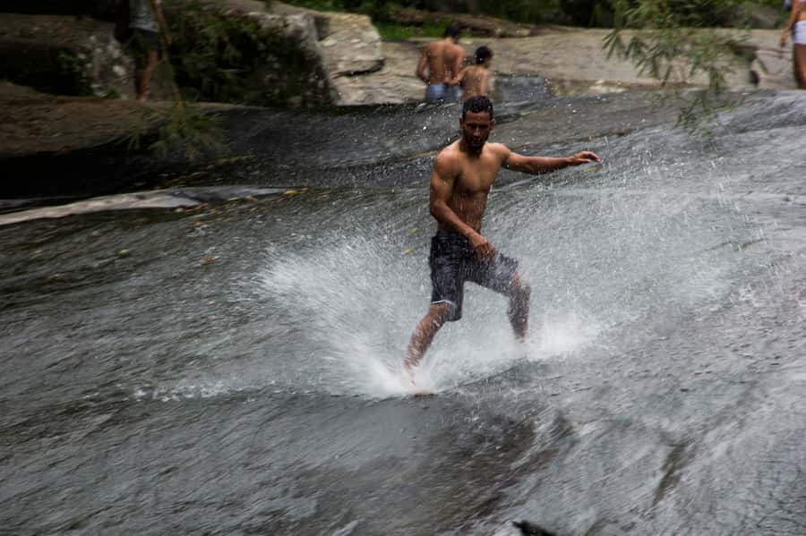 Paraty: Jungle Waterfalls and Cachaça Distillery Jeep Tour - Pedra Branca Waterfall and the rainforest walk