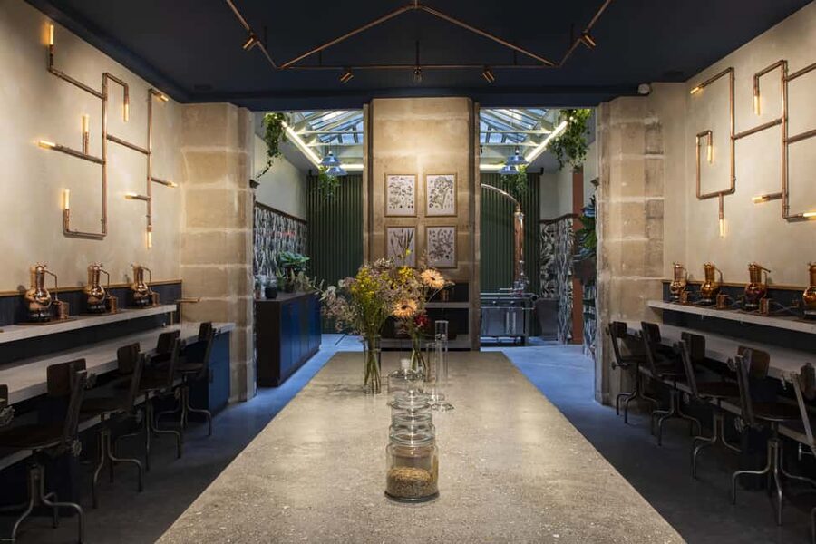 Paris Visit and gin tasting in English - The botanical setting and historic building