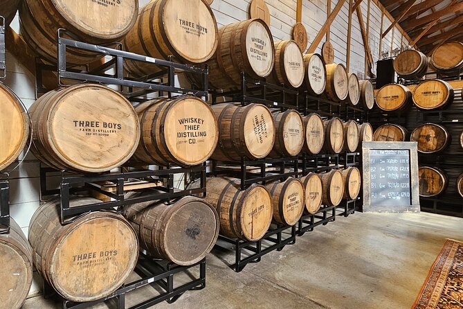 Private Frankfort Bourbon Trail Transportation - Woodford & More - Buffalo Trace, a big opening act