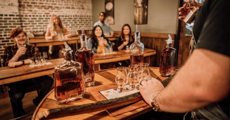 Saint Augustine: Bourbon History and Tasting Experience - The guided tasting with a Certified Bourbon Steward