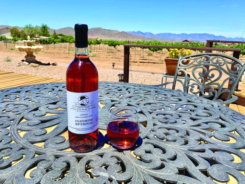 Scenic Desert Wine, Distillery Tastings/Brewery/RT66 & Lunch - Little Old Wine Drinkers Vineyard and Arizona wine