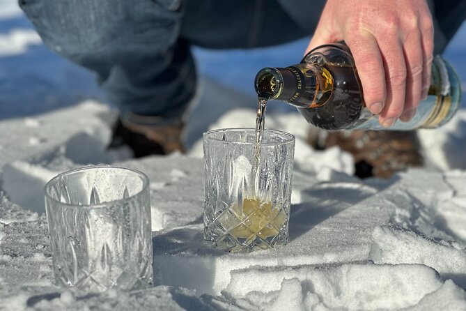 Shackleton Glacier Whiskey Endurance - 50mins - A glacier flight with a proper stop, not just a flyover