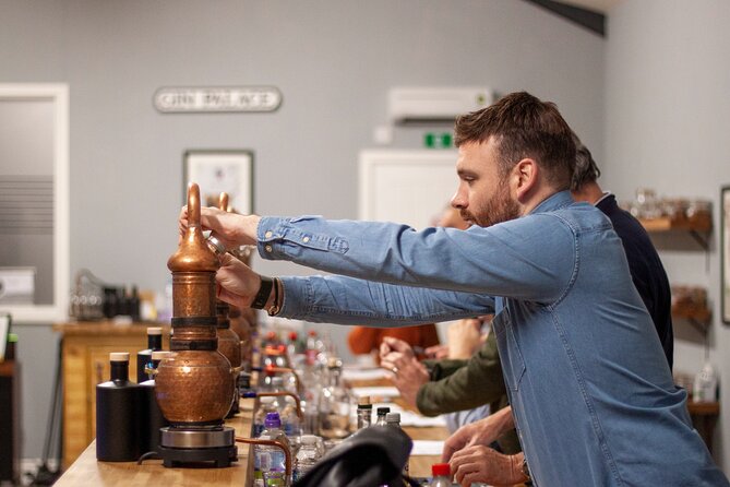 Shared Gin, Vodka & Rum Making Experience at Nelson's Distillery - Watching the still turn your blend into a spirit