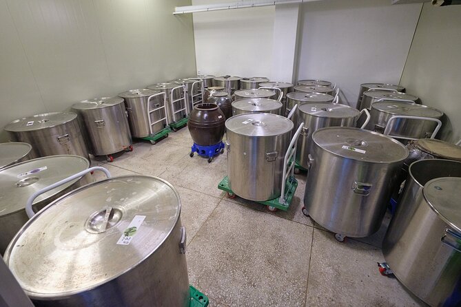 Soju Tasting at Distillery - story of 3 pigs - Entering Samhae Soju in Mapo