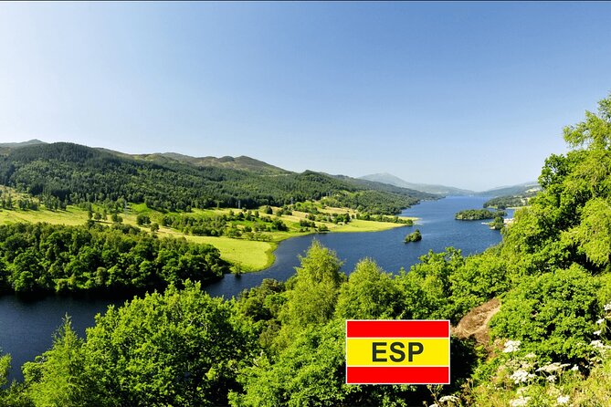 Stirling, Highlands & Distillery in Spanish - The Hermitage begins with a proper forest walk