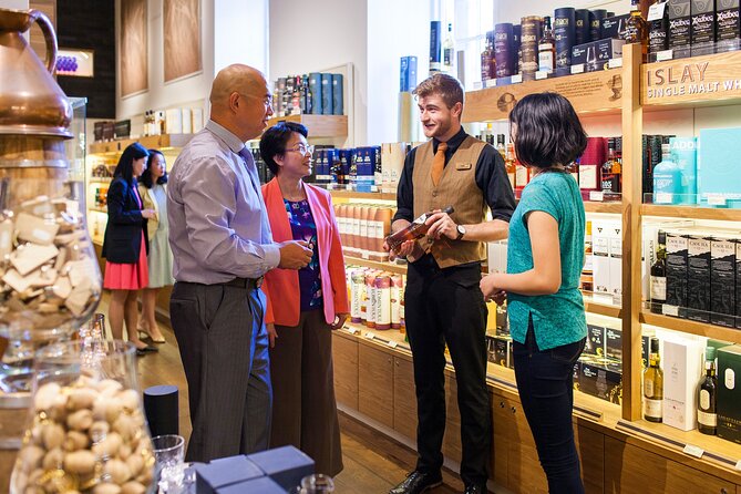 The Scotch Whisky Experience Guided Whisky Tour - An Introduction to Whisky - The bottle collection is more than a final photo stop